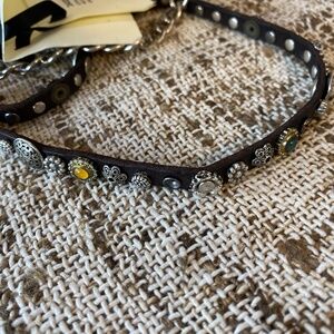 Campomaggi Belt Chain  (missing 1 crystal)